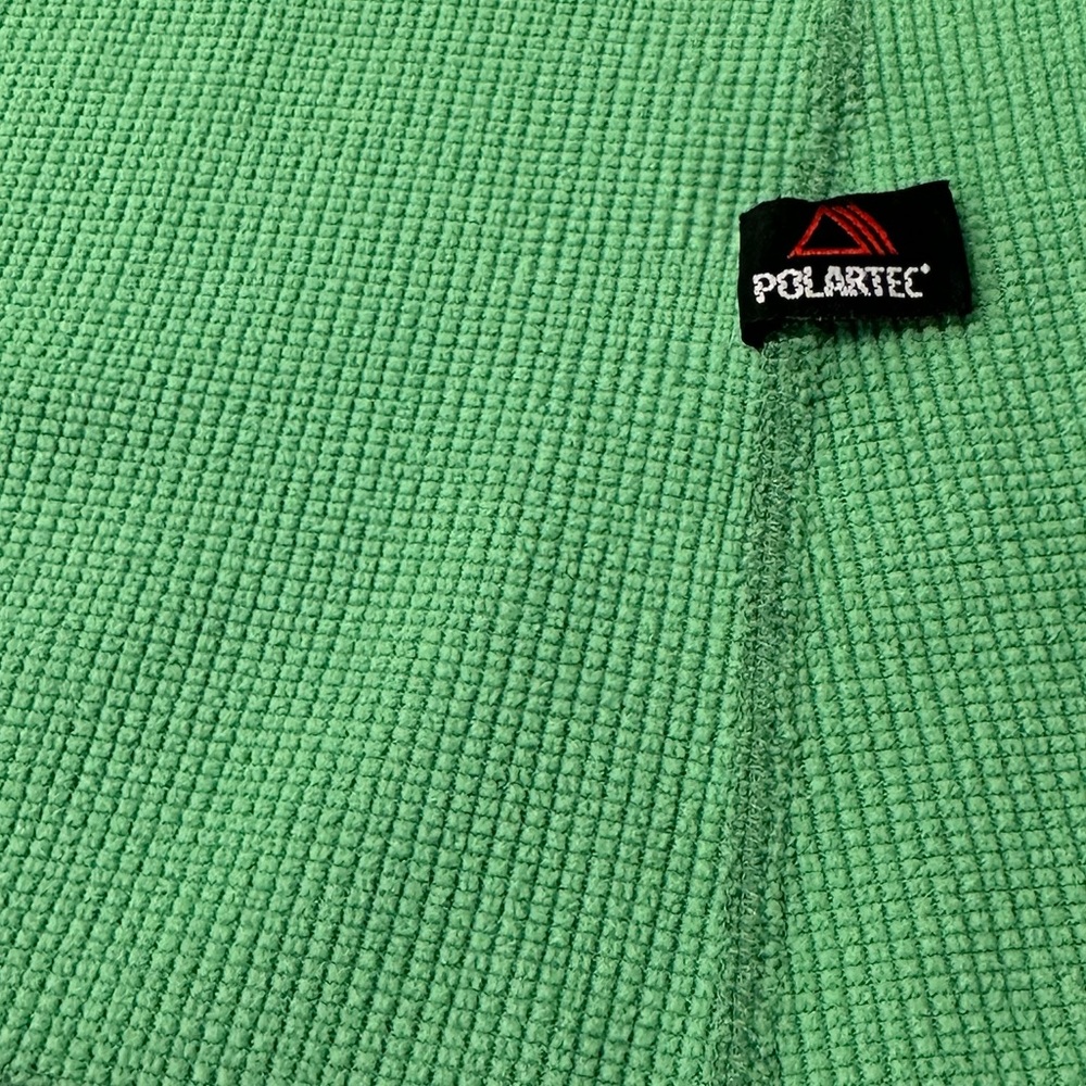 🌳Patagonia Regulator Polartec 1/4 Zip Pullover Top, Size L, Green - Picture 6 of 6
